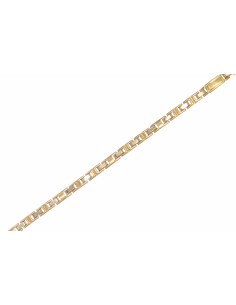 Pulsera Oro Señora Bicolor, akr356