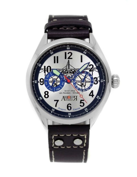 Reloj Aviador Caballero Dragon Rapide, AV-1025