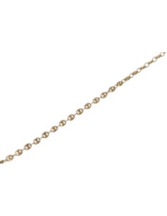 Pulsera Eslabón de Calabrote en Oro 18k