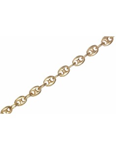 Pulsera Eslabón de Calabrote en Oro 18k 2
