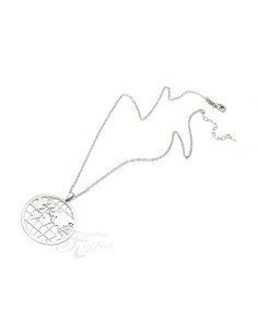 Colgante el Mundo en Plata 2