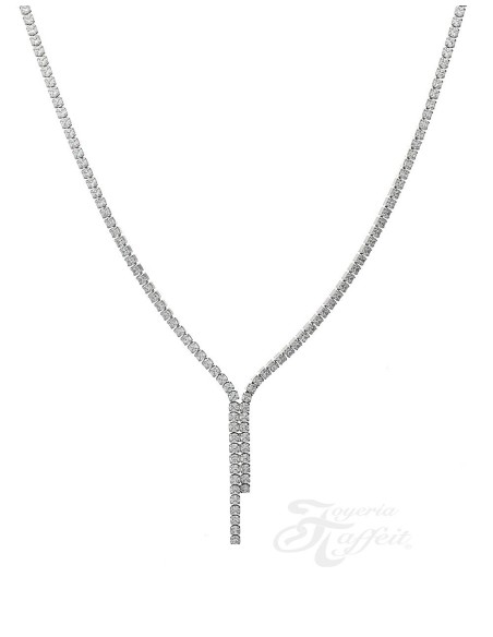 Gargantilla Estalactita en Plata