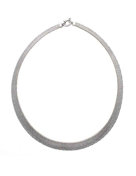 Gargantilla Señora Plata Tejida, LineArgent