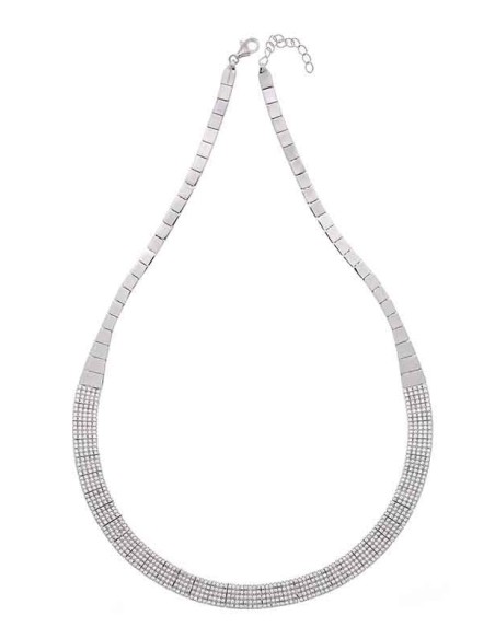 Gargantillas  Señora Plata con Rodio, LineArgent