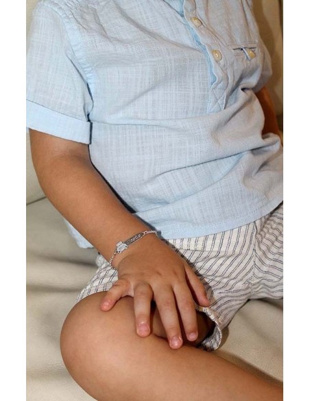 Esclava para regalar en bautizo