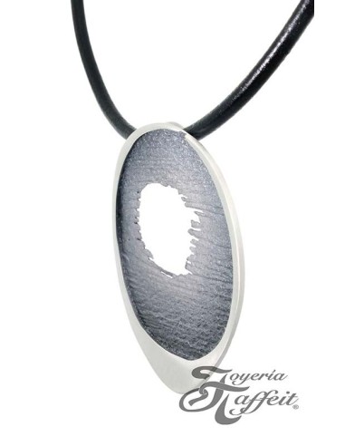 Colgante Plata Simeltech, Pigmento Gris, 011625701-7