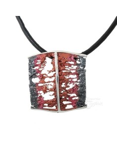 Colgante Plata Simeltech, Pigmento Rojo, 0116246P-1