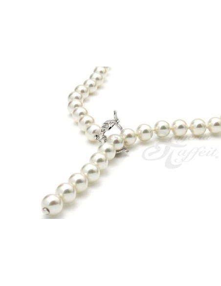 Collar Señora Perlas Orquidea,  Blanco, 01081045
