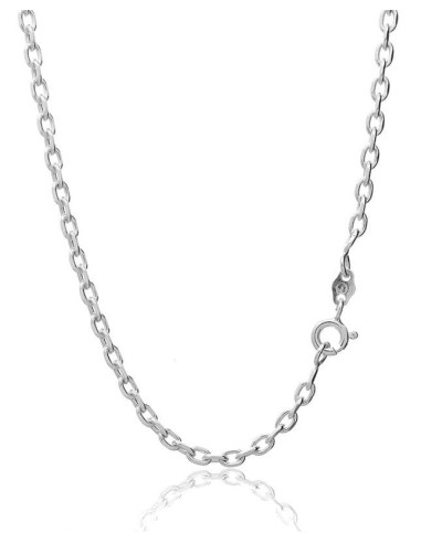 Cadena Forzada Plata, Grosor  2,4mm