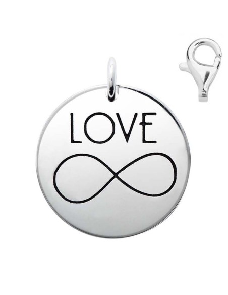 Colgante Dije Plata, Love