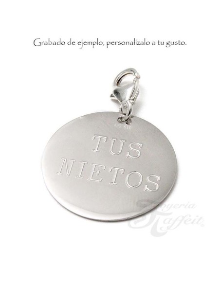 Colgante Dije Plata Te Quiero Abuela