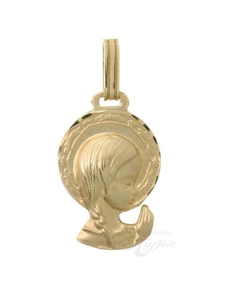 Medalla Oro Bebé, Virgen Niña, AKR1172