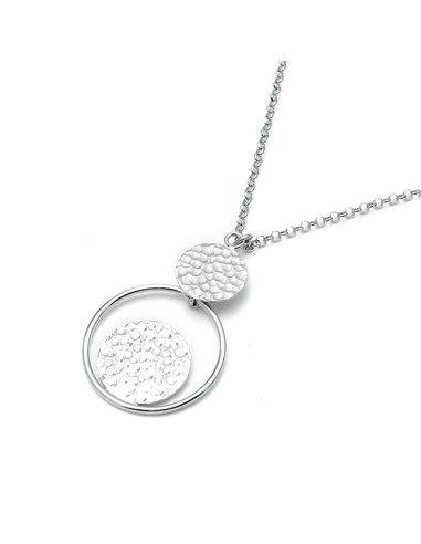 Colgante Lunar Doble en Plata