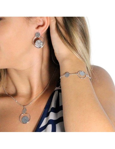 Colgante Lunar Doble en Plata