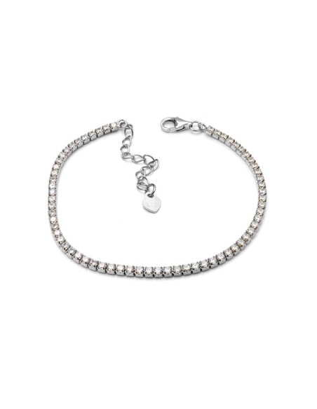 Pulsera Mil Circonitas en Plata