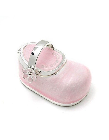 Cajita para guardar los dientes de leche Zapatito Rosa