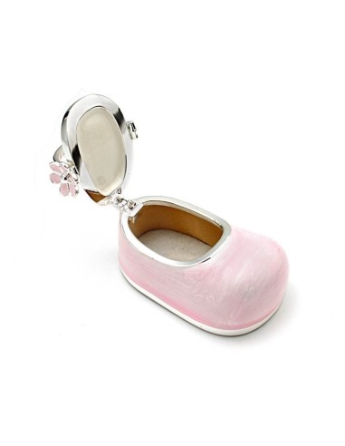 Cajita para guardar los dientes de leche Zapatito Rosa
