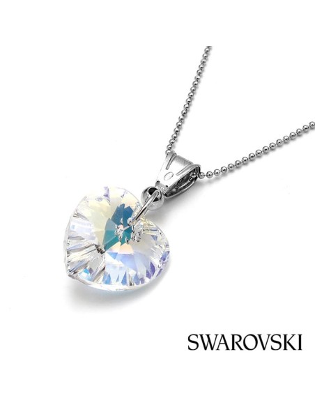 Colgante Señora Plata, Cristal de Swarovski