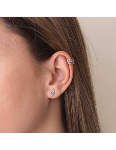 Pendientes Clave de Sol en Plata 2