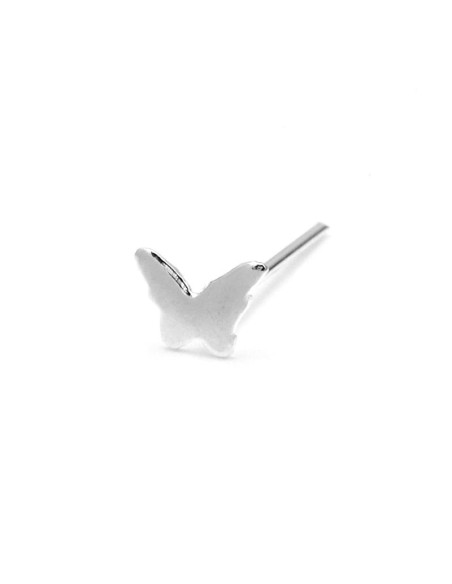 Piercing Nariz Forma Mariposa en Plata Primera Ley