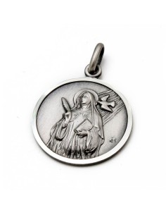 Medalla Santa Teresa Plata de Ley