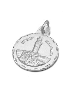 Medalla Virgen de Fátima Plata de Ley