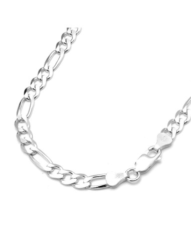 Cadena Maciza 3x1 Plata de Ley 5,5mm