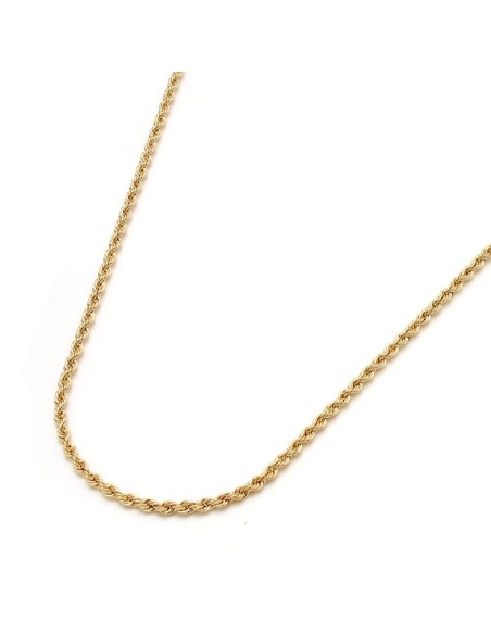 Cordón Salomónico de Oro 18k, Grosor 2,1 mm