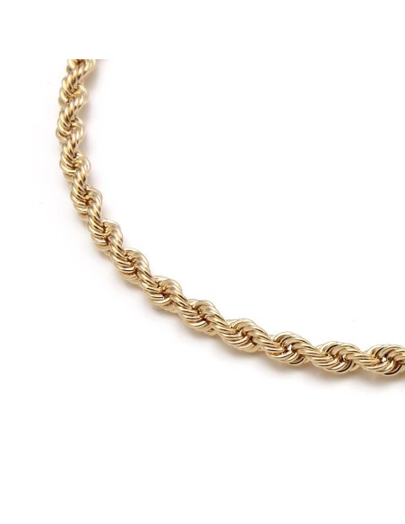 Cordón Salomónico de Oro 18k, Grosor 2,1 mm