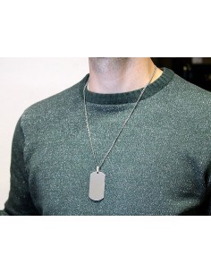 Placa militar grabada en acero  2