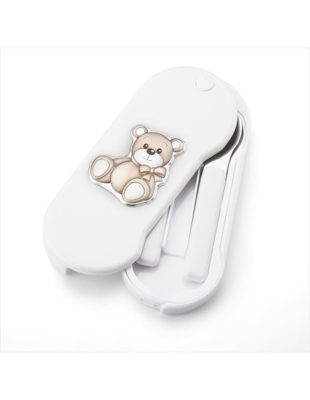 Set Cubiertos, Estuche Rosa Oso