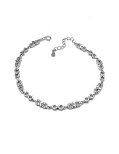 Pulsera Forever De Plata De Primera Ley