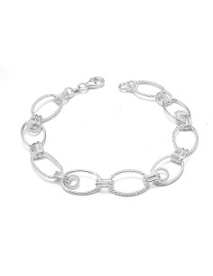 Pulsera infinity De Plata De Primera Ley