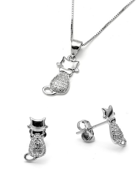 Conjunto Gatos De Plata De Primera Ley