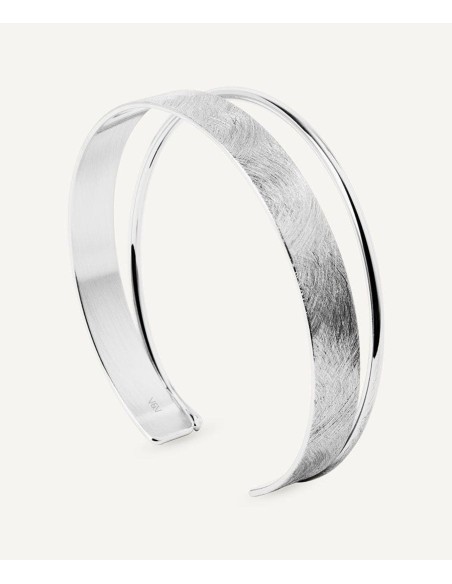 Pulsera Haru rígida doble línea de Vidal & Vidal - Joyería Taffeit