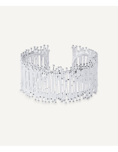 Brazalete Redosa Bañado En Plata 1 Ley Vidal & Vidal - Joyería Taffeit