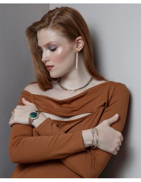 Collar Múltiple Tricolor De Acero Viceroy - Joyería Taffeit