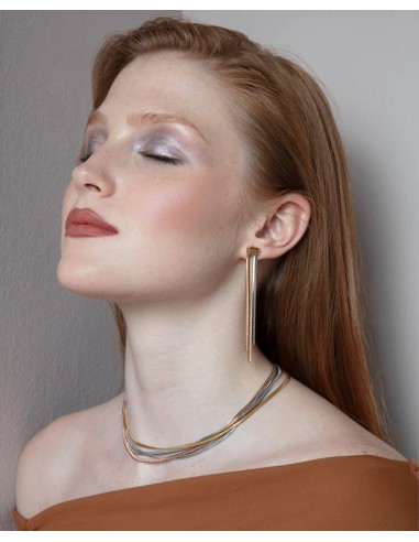 Collar Múltiple Tricolor De Acero Viceroy - Joyería Taffeit