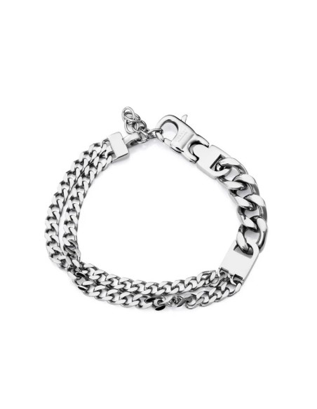 Pulsera Cadenas Combinadas De Acero Viceroy - Joyería Taffeit