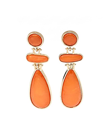 Pendientes Volcano de acero inoxidable - Joyería Taffeit