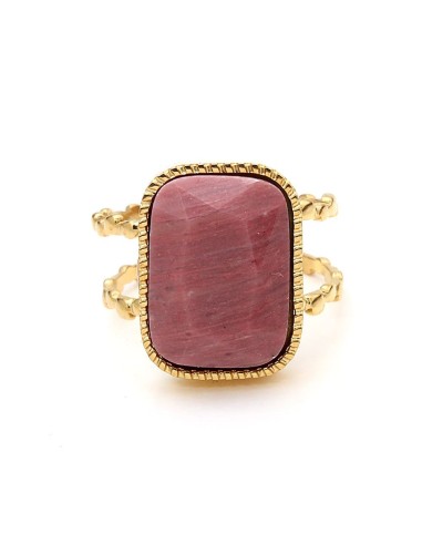 Sortija Valeria Acero inoxidable chapado en oro - Joyería Taffeit